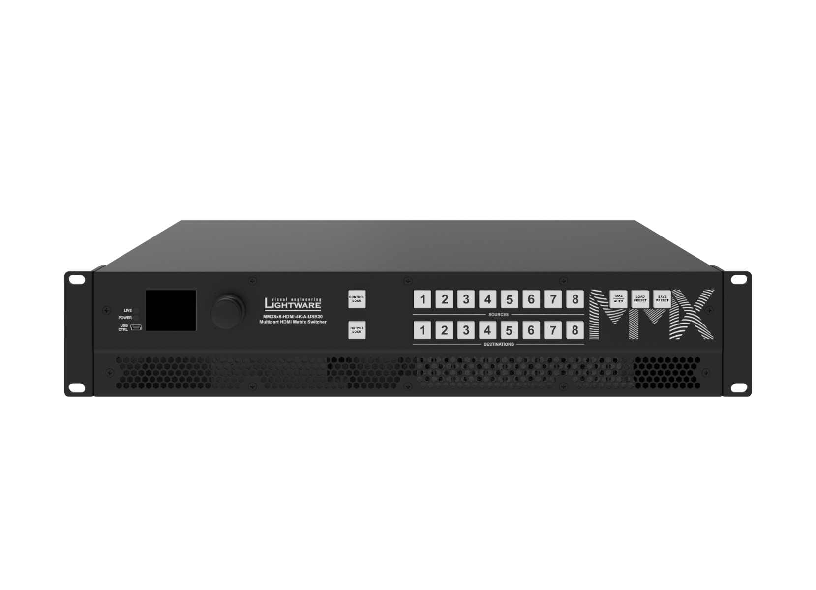 MMX8x8-HDMI-4K-A-USB20