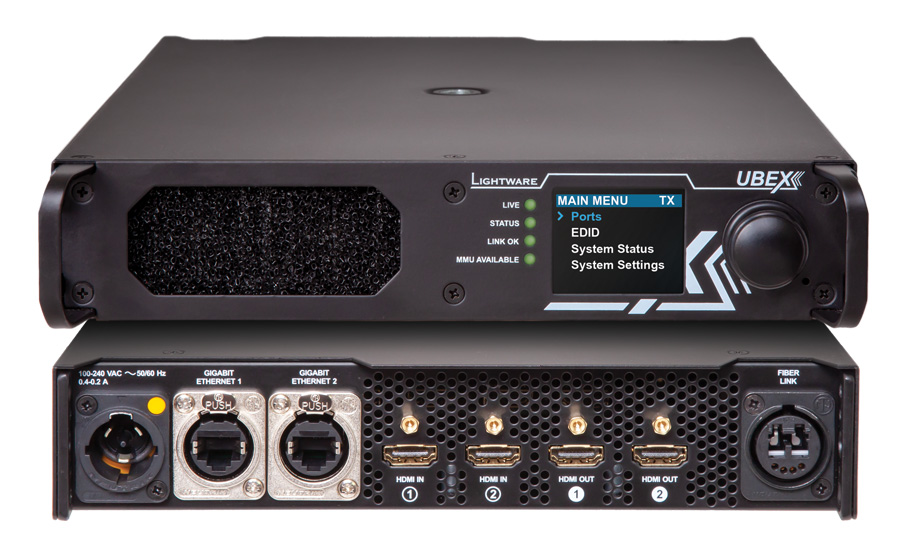 UBEX-Pro20-HDMI-R100 2xSM-2xDUO